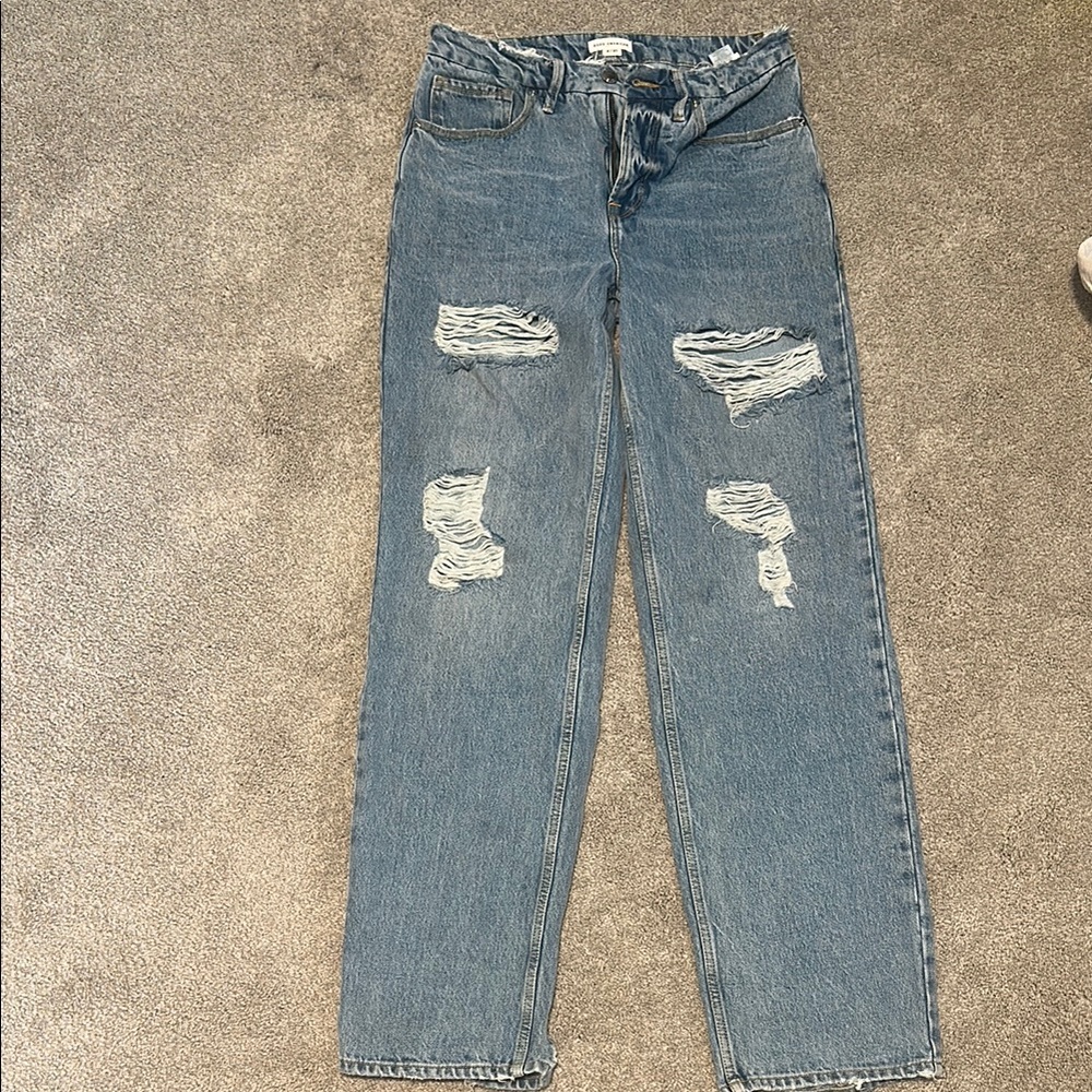 Good American Distressed Denim Jeans